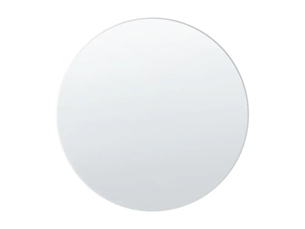 Miroir mural rond ⌀ 80 cm argenté ANNEMASSE