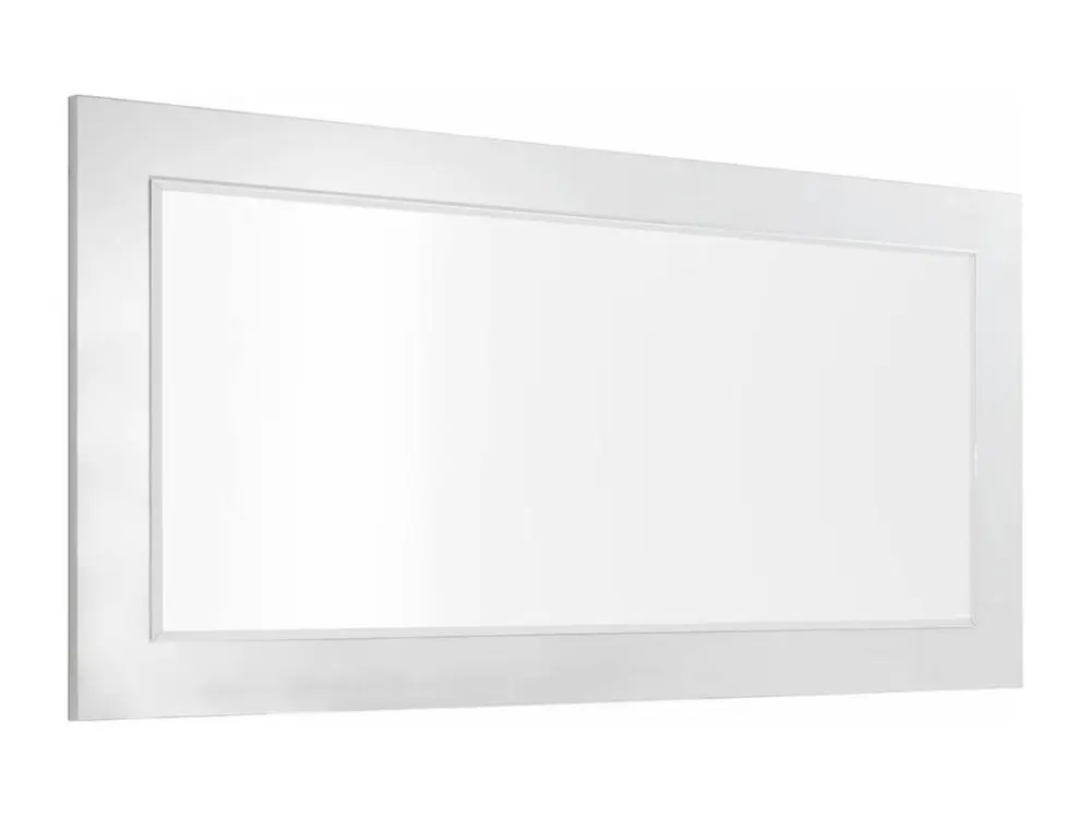 BERGEN - Miroir Rectangulaire L160cm Coloris Blanc