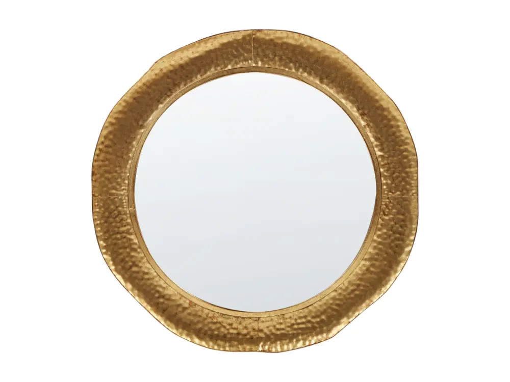 Métal Miroir 78 cm Doré MERCY