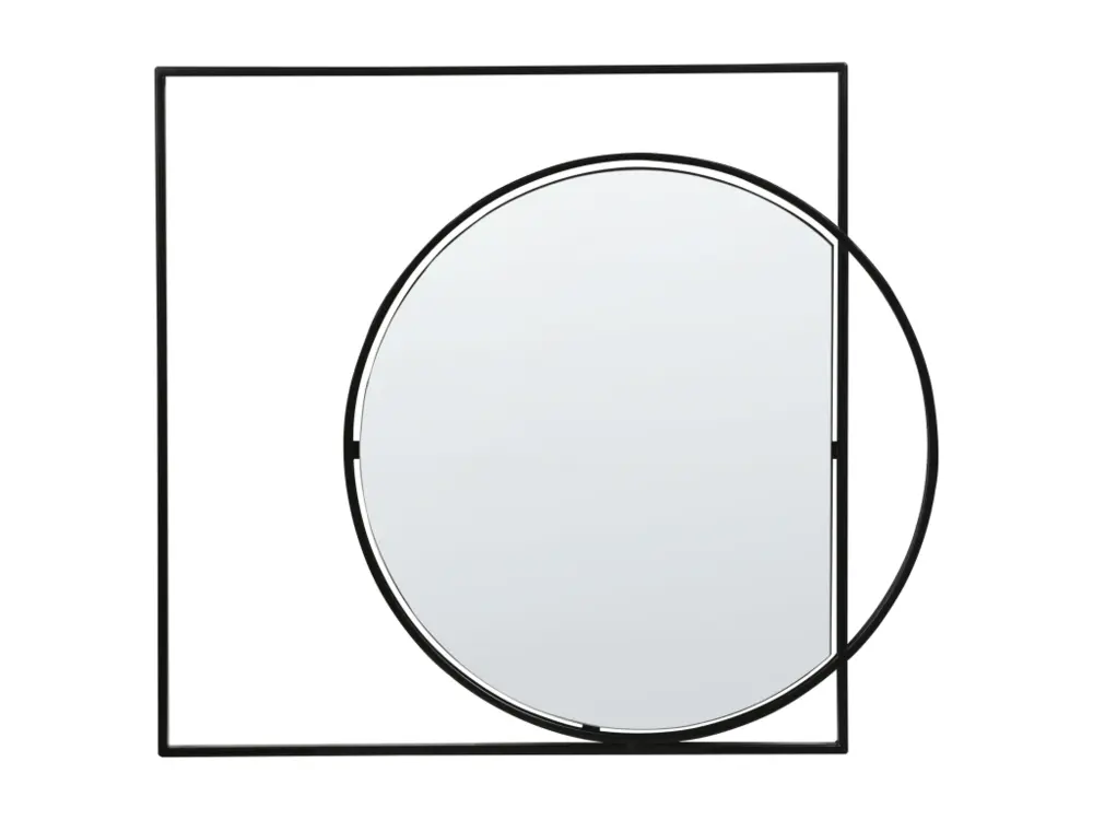 Miroir 70 cm Noir AUXY