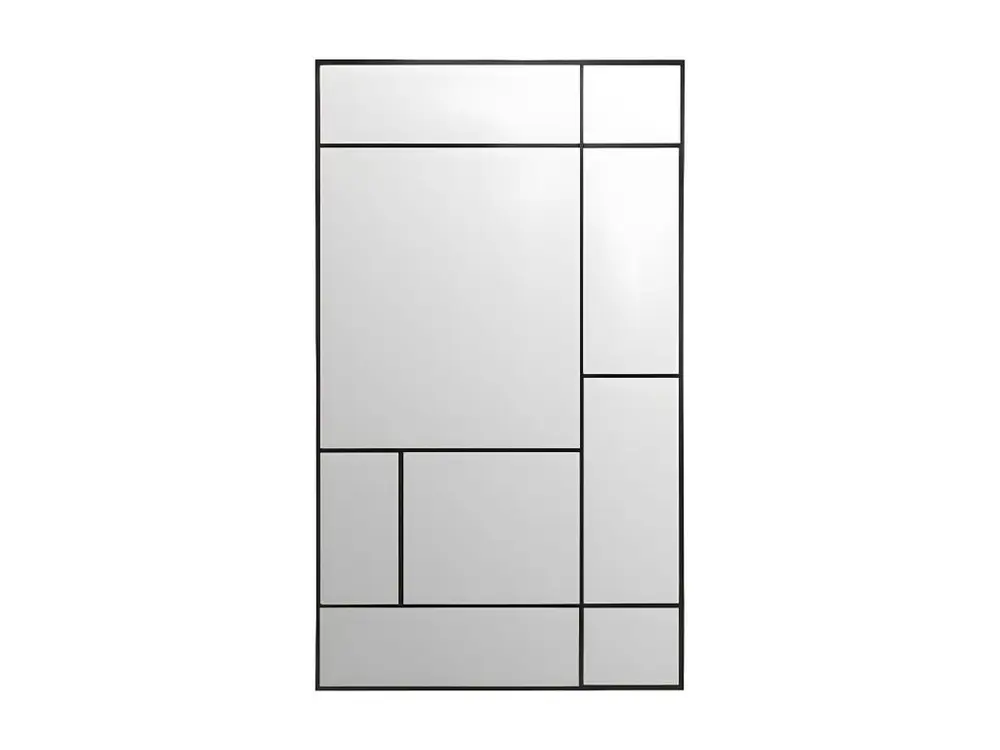 Miroir métal 97x167 Macha Atmosphera - Noir