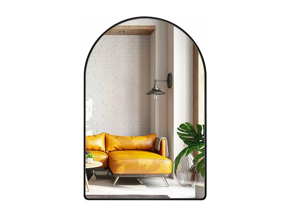 Miroir mural moderne miroir design vertical ou horizontal 66x96cm