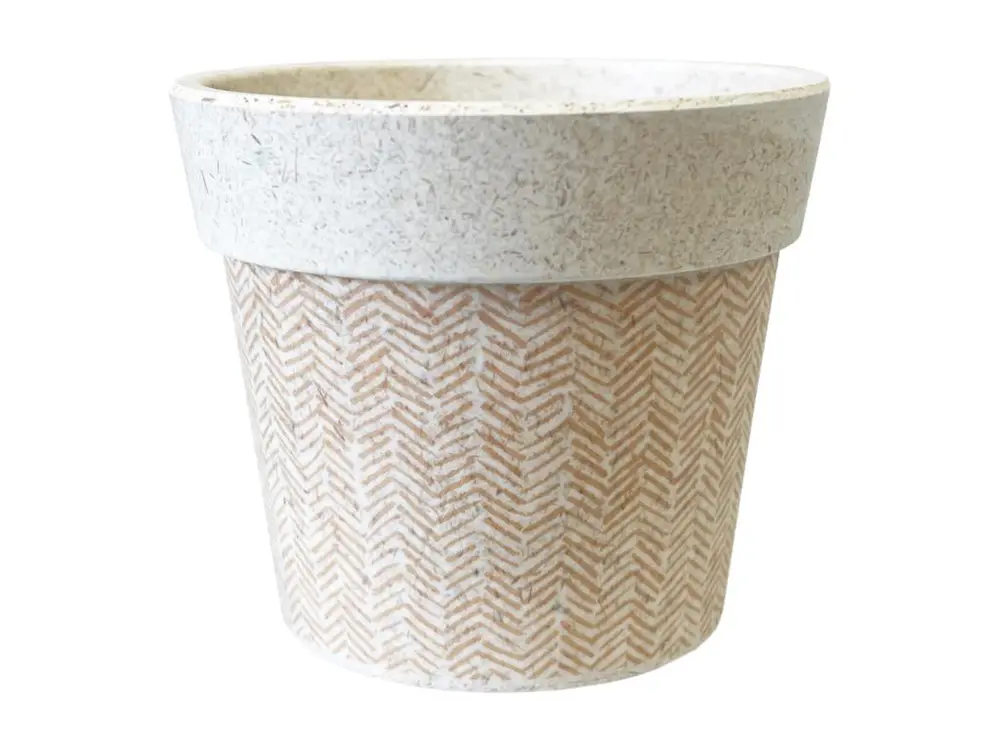 Mini cache pot en bambou pour mini succulentes