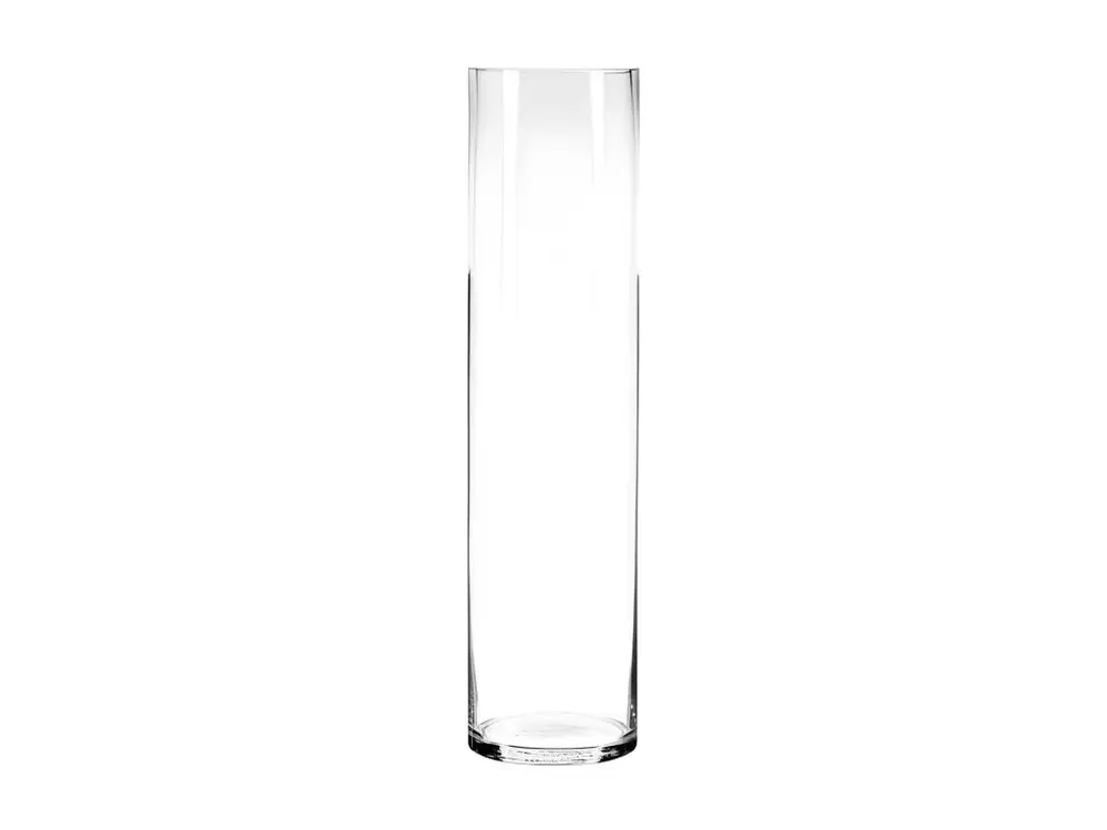 Vase Cylindrique 60cm Transparent