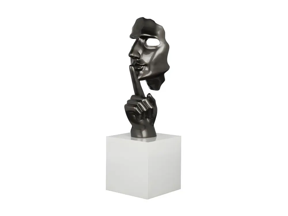 Statue Design Mr Chut! Secreto Gris Perle Collection Initial