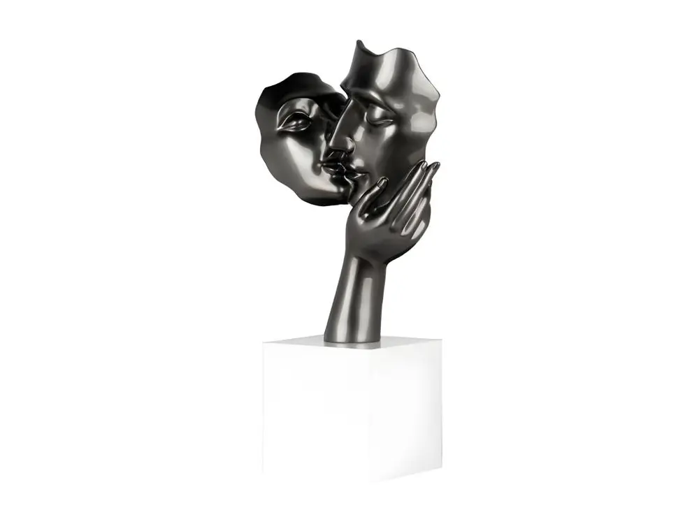 Statue Design AMORE Gris Perle Collection Initial