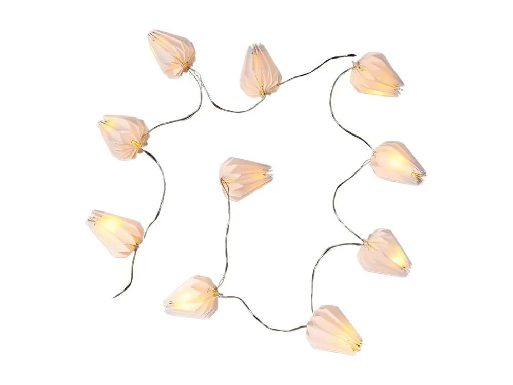 Guirlande lumineuse Origami 1.35 m 10 Led