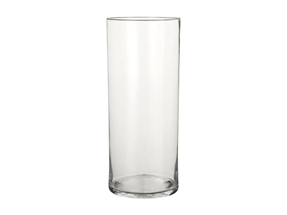 Vase en verre - 48 x Ø19 - Transparent - CARLY