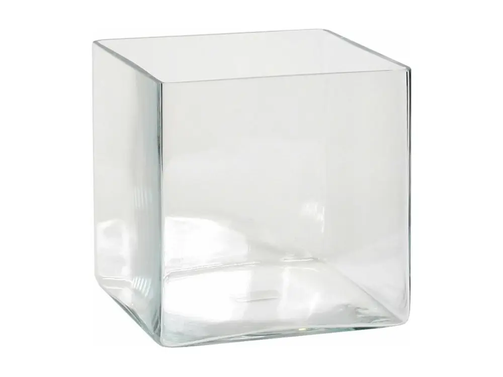 Vase en verre - 20 x 20 x 20 - Transparent - BRITT