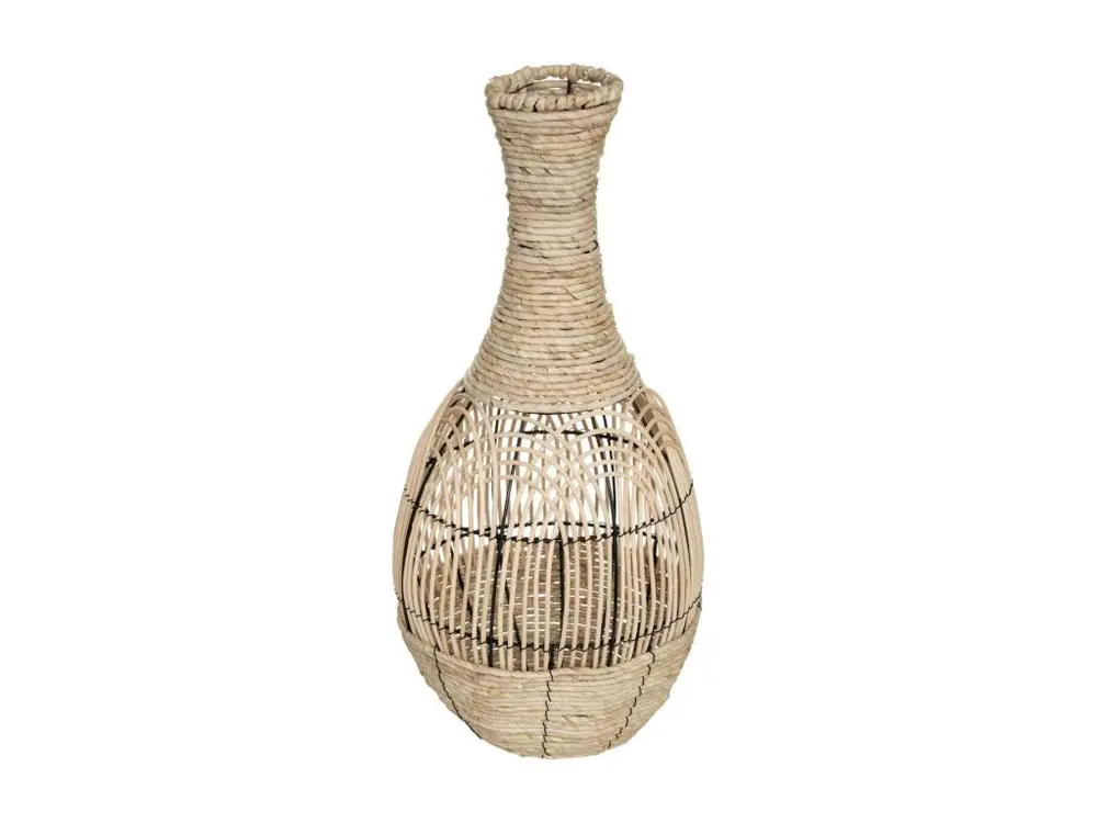 Vase Décoration en rotin Naturel H 63 cm - Atmosphera