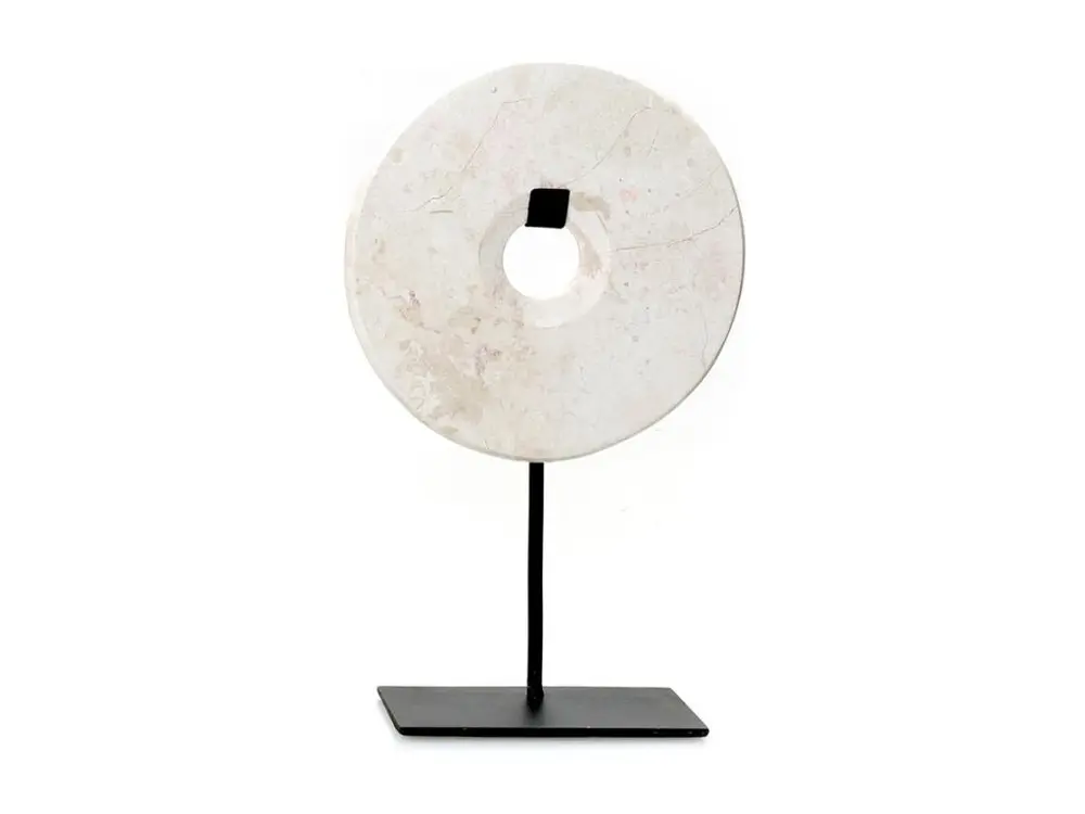 Marble Disc Sur Pied - Blanc - S