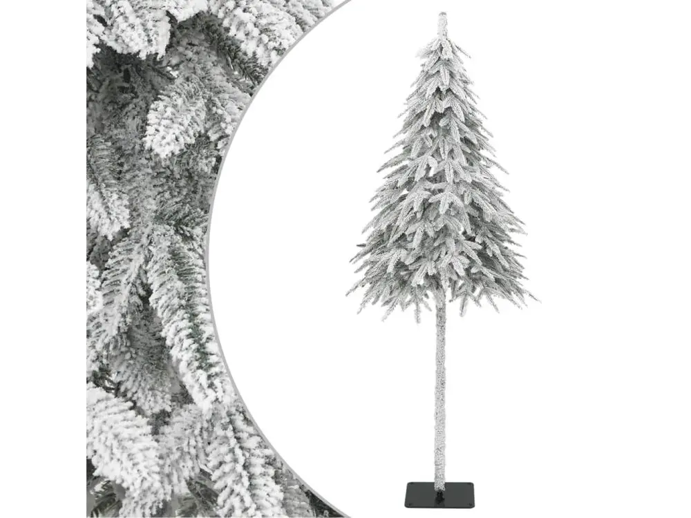 Sapin de Noël artificiel avec neige floquée 180 cm