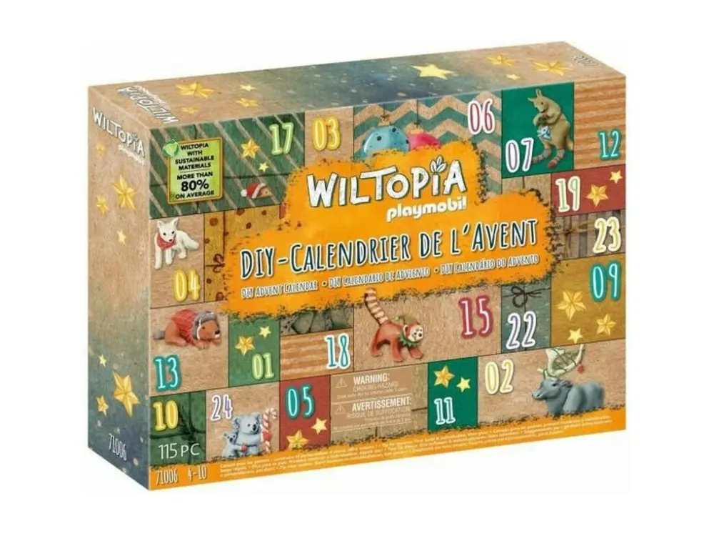 Playmobil Wiltopia 71006 Calendrier de l'Avent : Tour du monde des animaux DIY