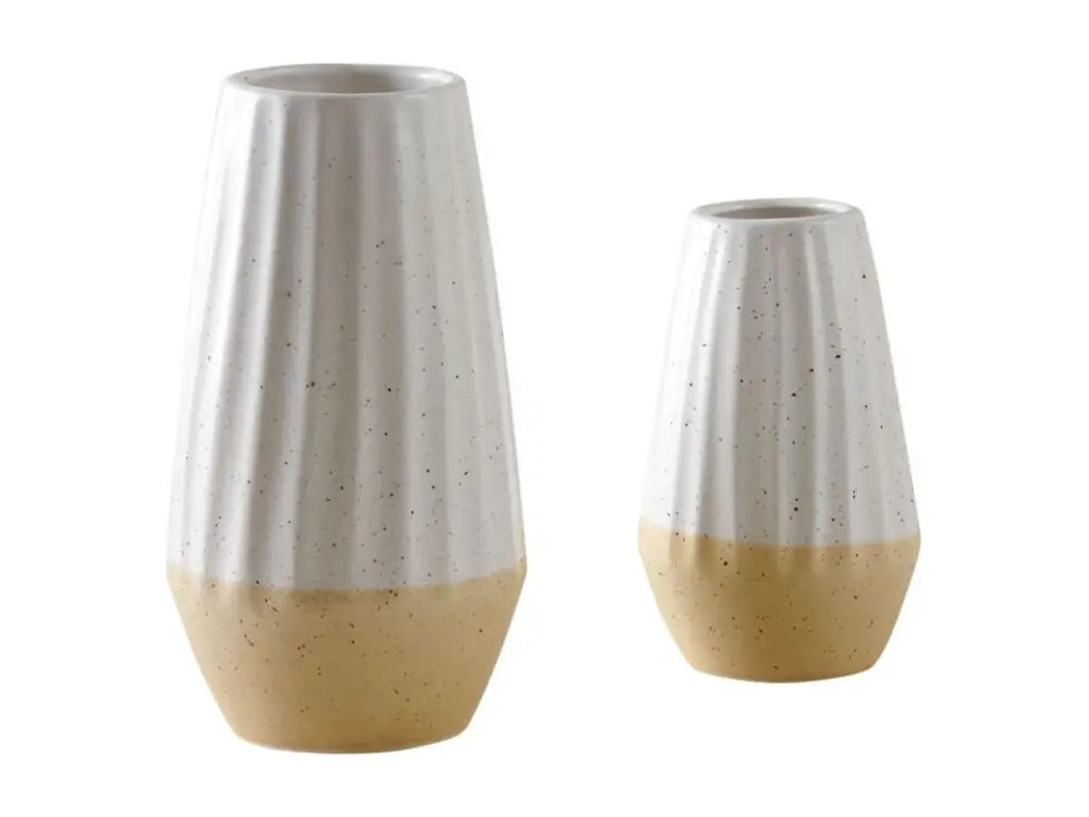 Vases en céramique Terrazzo (Lot de 2)