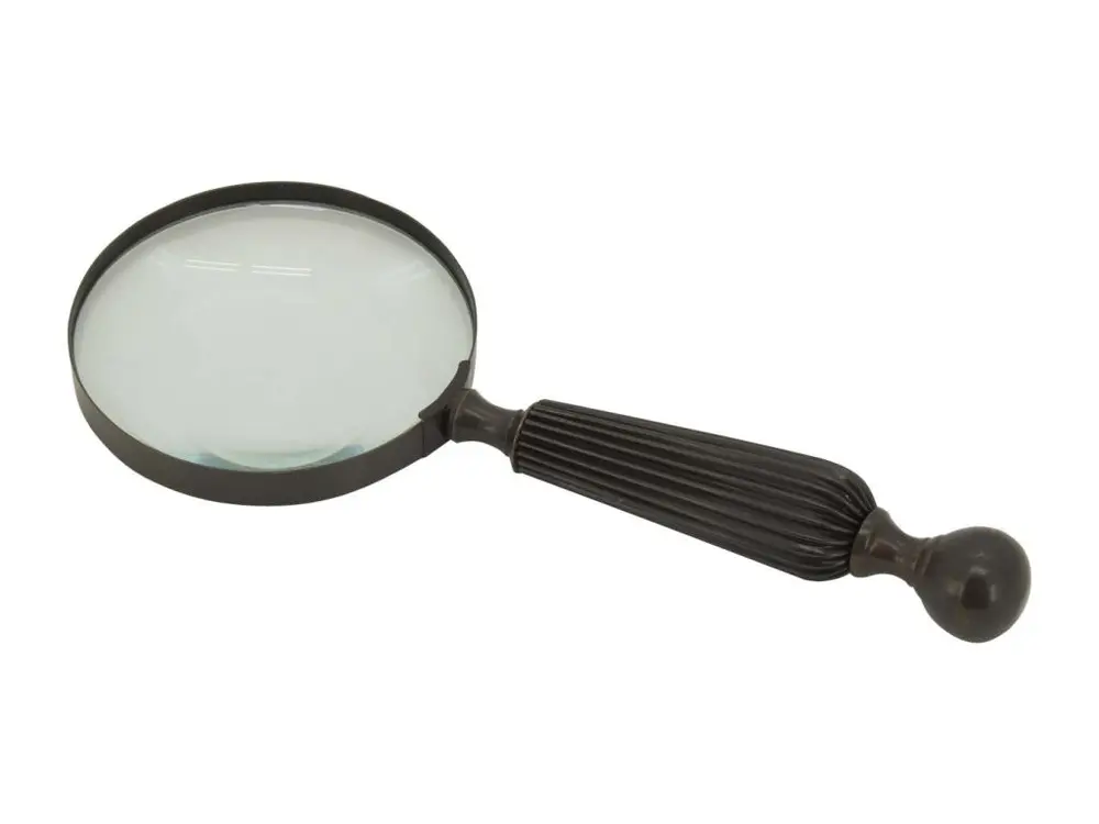 Loupe en laiton Antique 26 cm