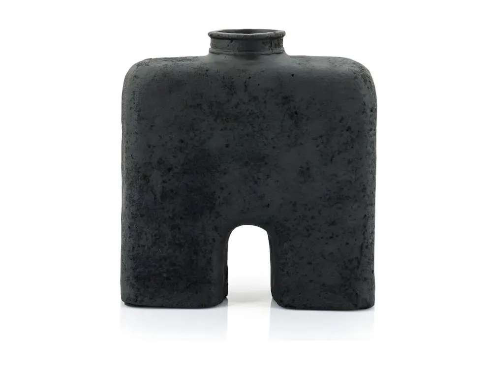 Arc - Vase en arc H32cm - Couleur - Noir