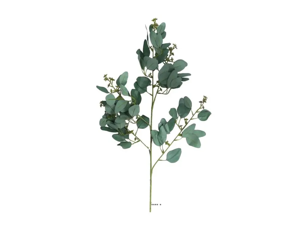 Eucalyptus artificiel en branche H 65 cm Vert