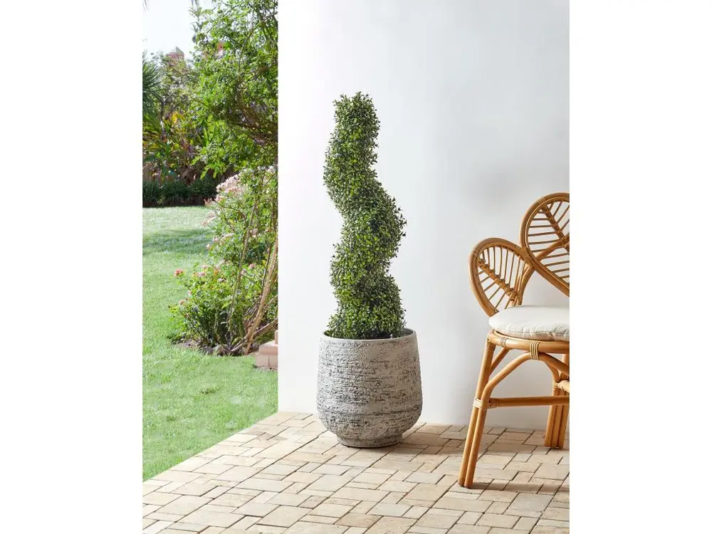 Plante artificielle 98 cm BUXUS SPIRAL TREE