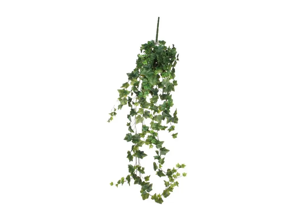 Plante artificielle suspendue en polyester - 24 x 15 x 130 - Vert - IVY