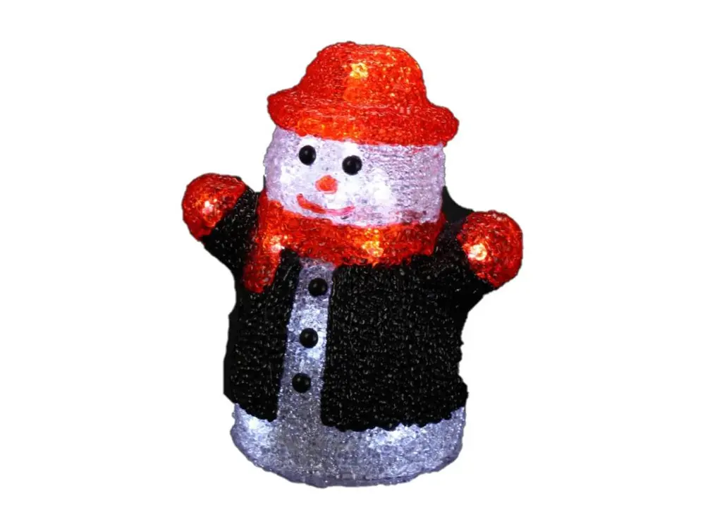 Bonhomme de neige à LED