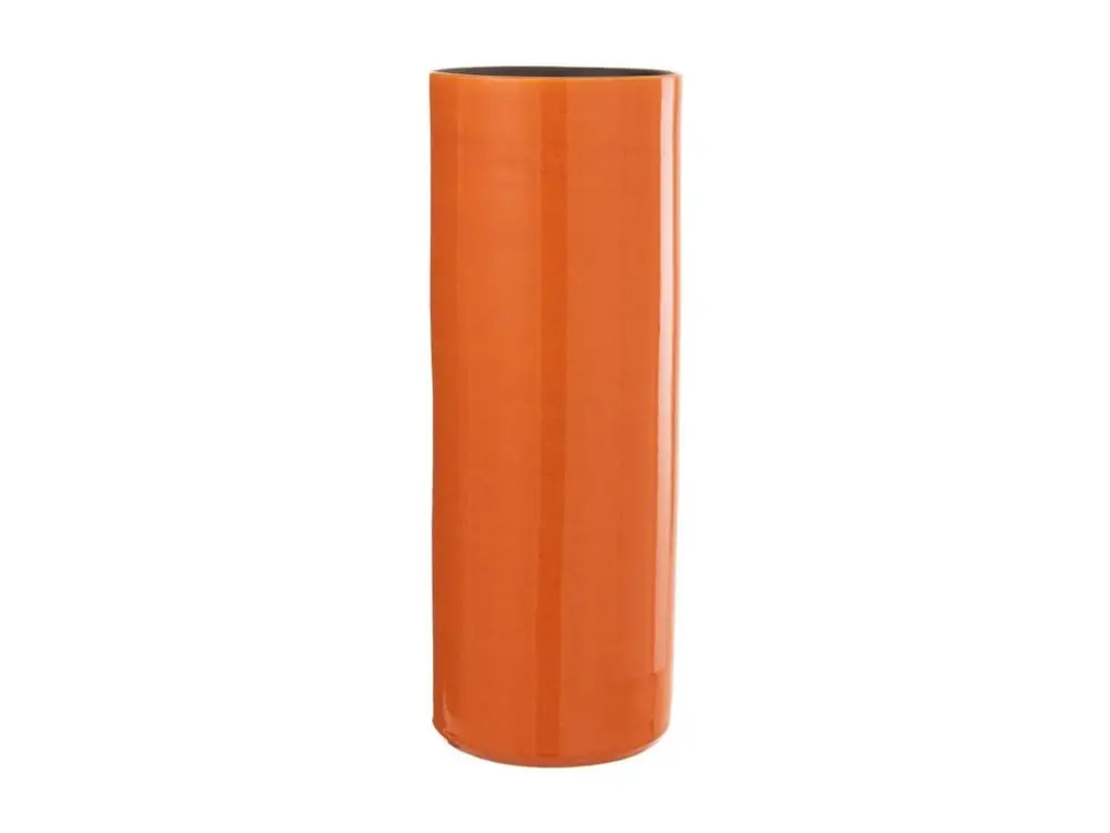 Vase Déco en Céramique "Flek" 47cm Orange