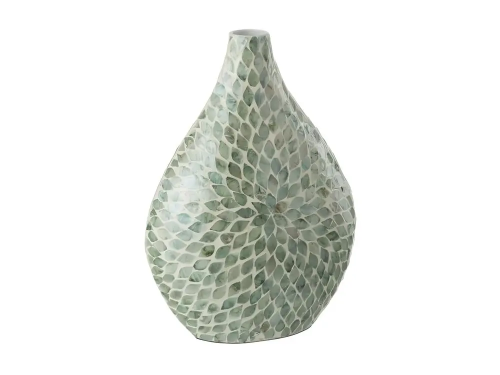 Vase en bois Azur 28x16.5x42 cm