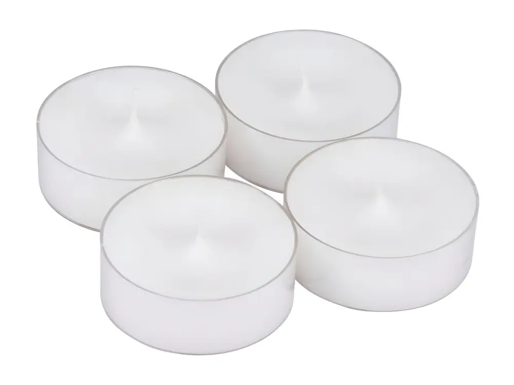 Lot de 4 Bougies Parfumées Chauffe-Plat "Trendie" Neige Éternelle