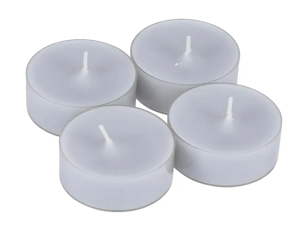 Lot de 4 Bougies Parfumées Chauffe-Plat "Trendie" Perle Givrée