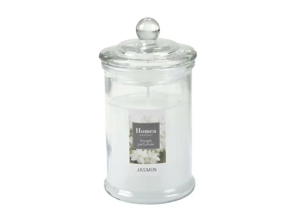 Bougie Parfumée Bocal "Essentiel II" 15cm Jasmin