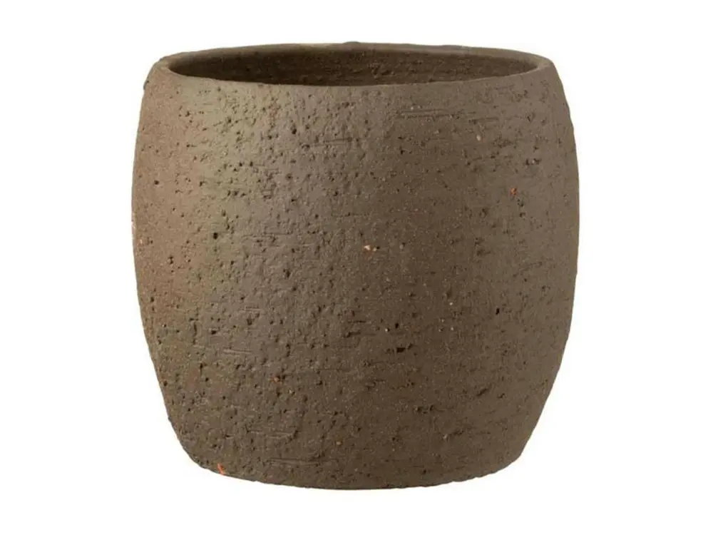 Cache-Pot en Céramique "Enya" 28cm Marron