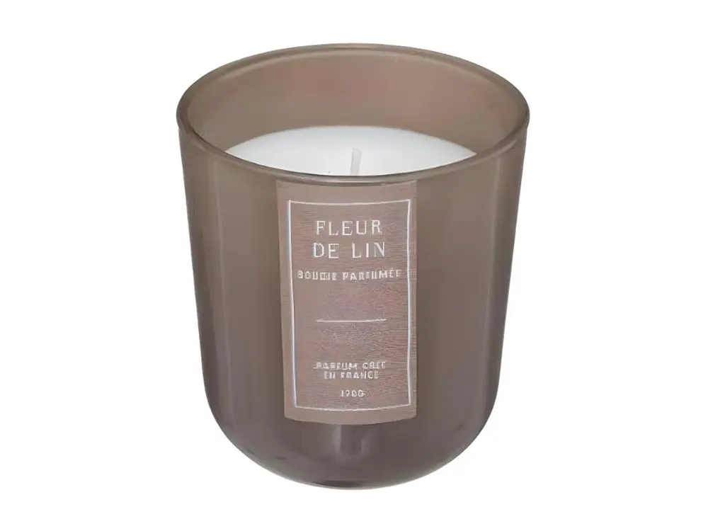 Bougie Parfumée "Sili" 170g Fleur de Lin