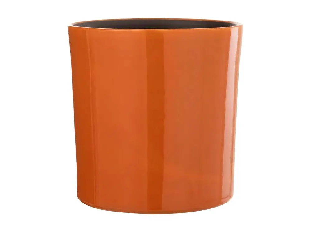 Cache-Pot en Céramique "Flek" 25cm Orange