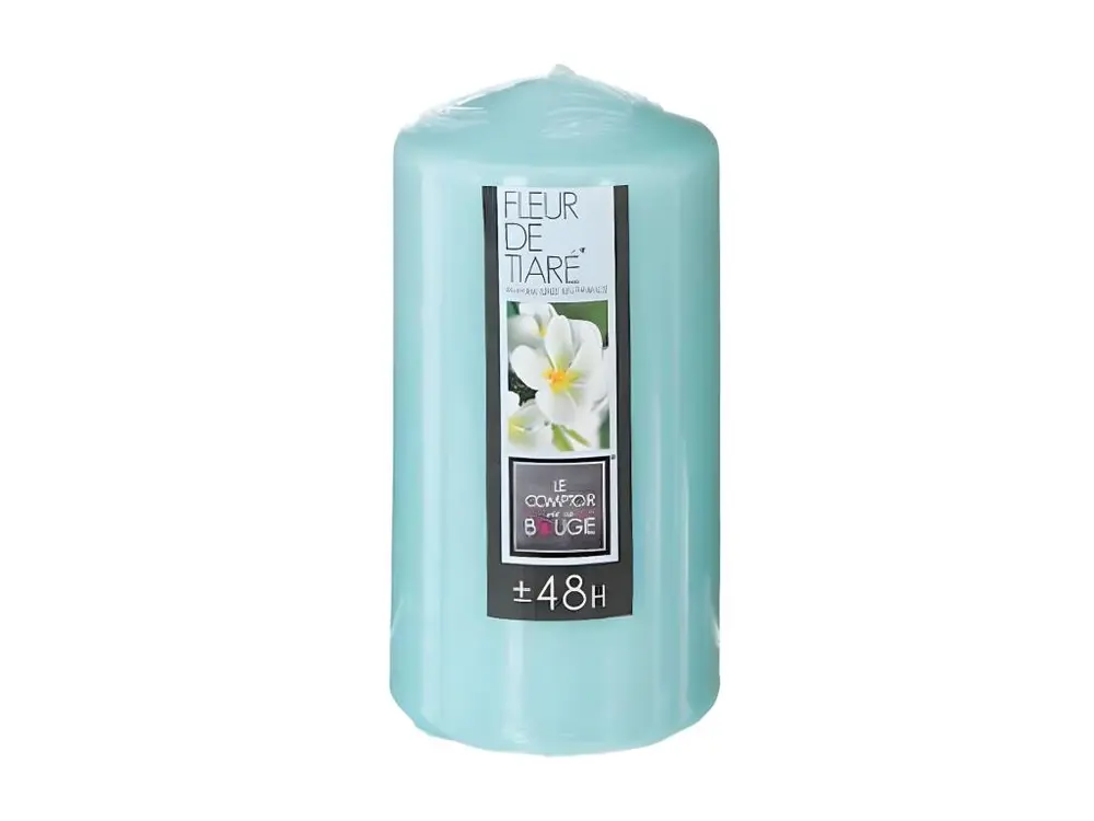 Bougie Parfumée Ronde 395g Fleur de Tiaré