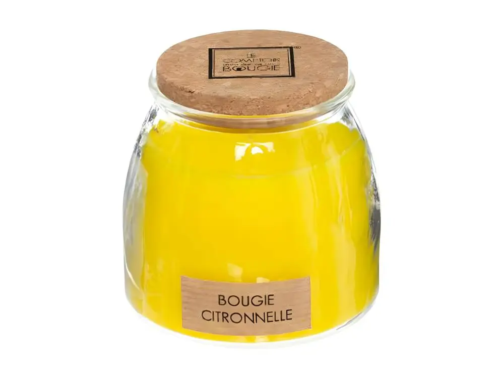 Bougie Parfumée en Verre "Lid" 230g Citronnelle