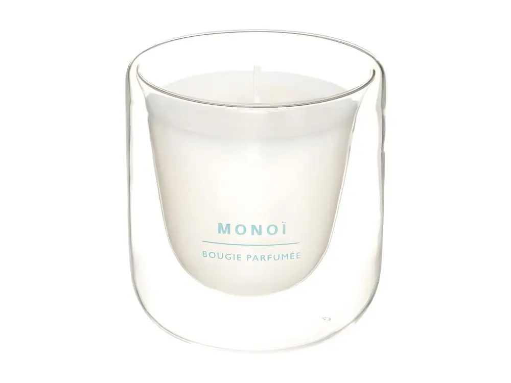 Bougie Parfumée En Verre "Ilan" 130g Monoi