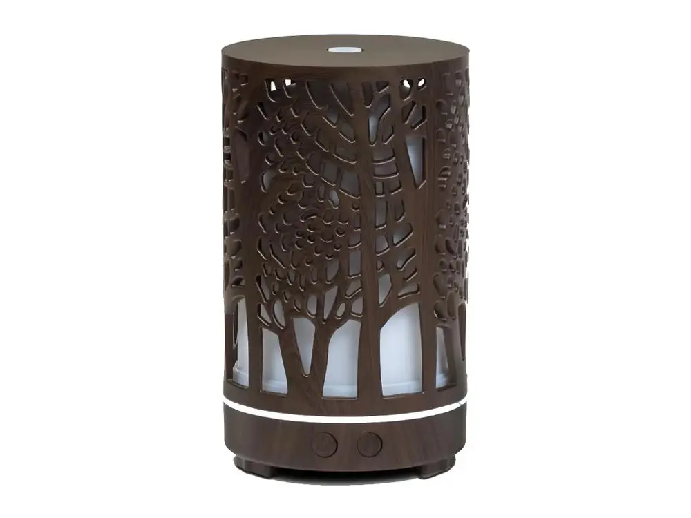 Diffuseur Forest marron ultrasons lumineux d'Huiles essentiel