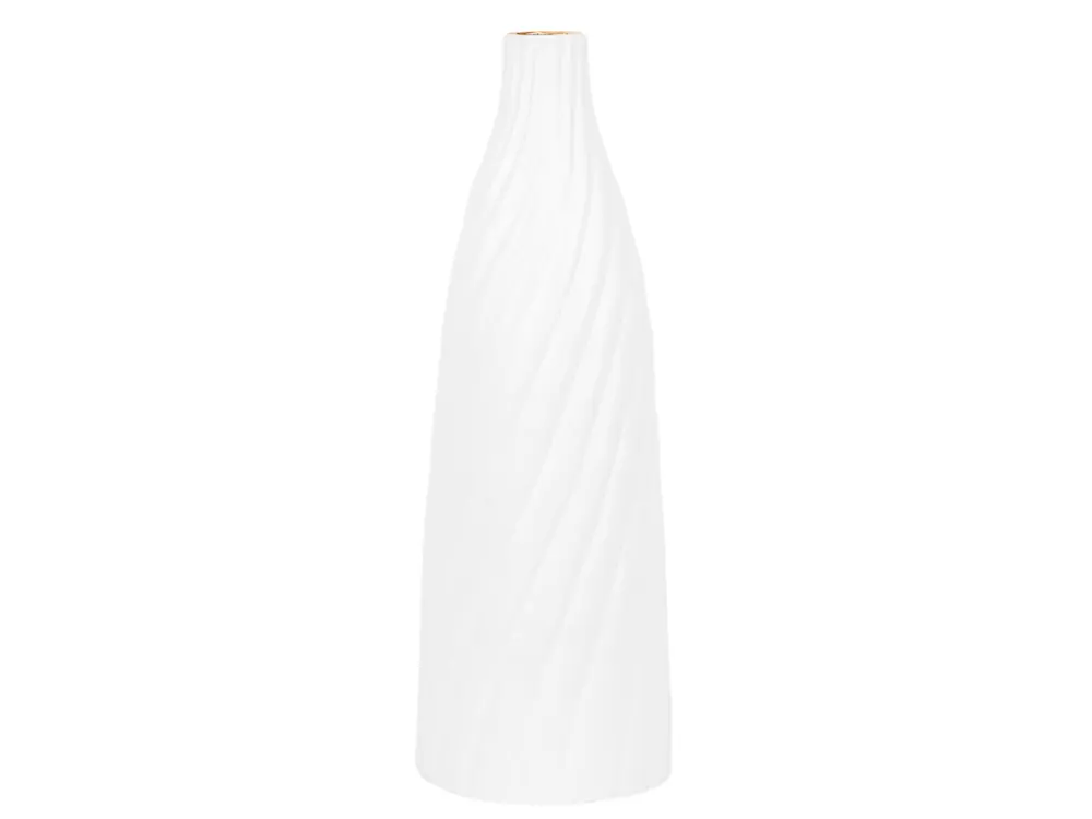 Vase décoratif blanc 54 cm FLORENTIA