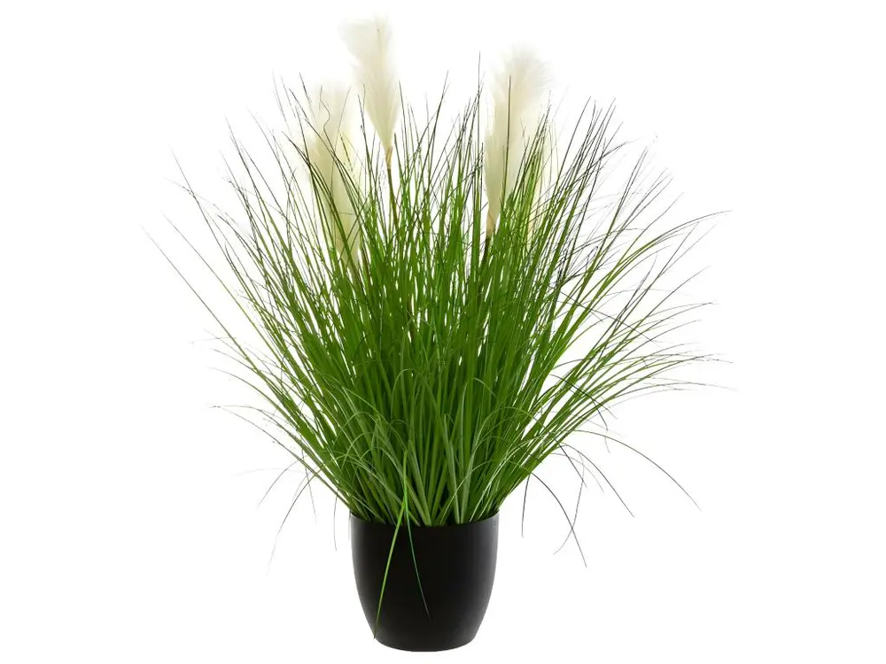 Plante artificielle ​​​​​​​Bouquet d' Herbes dans un Pot H 90 cm​​​​​​​