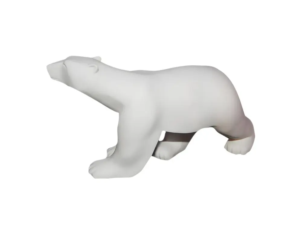 Statue L'ours Blanc de François Pompon 18 cm