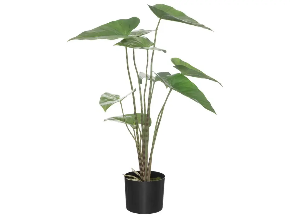 Plante artificielle Zebrina en pot H 74 cm