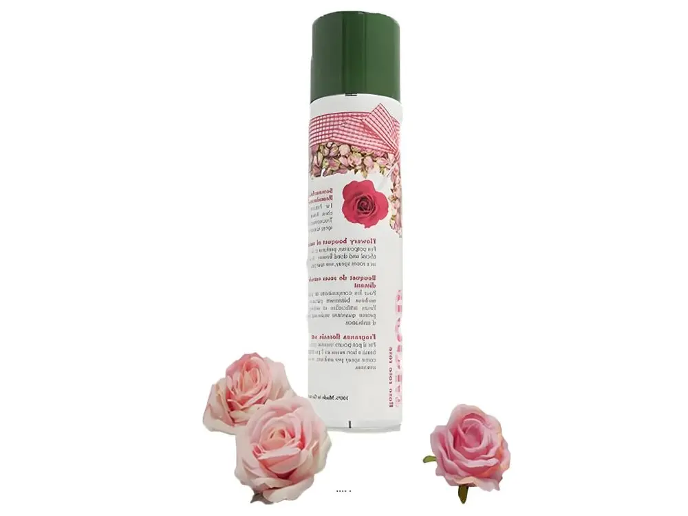 Bombe spray parfum d'ambiance - bouquet& pots-pourris 400 ML à la Rose