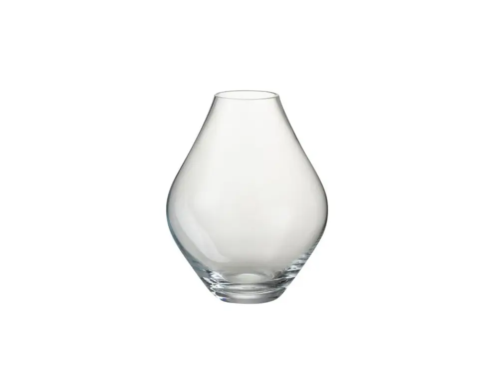 Vase en verre transparent 19x19x24 cm