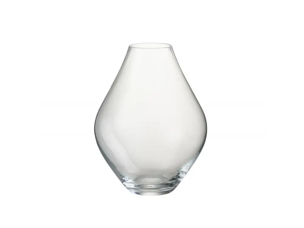 Vase en verre transparent 22x22x28 cm