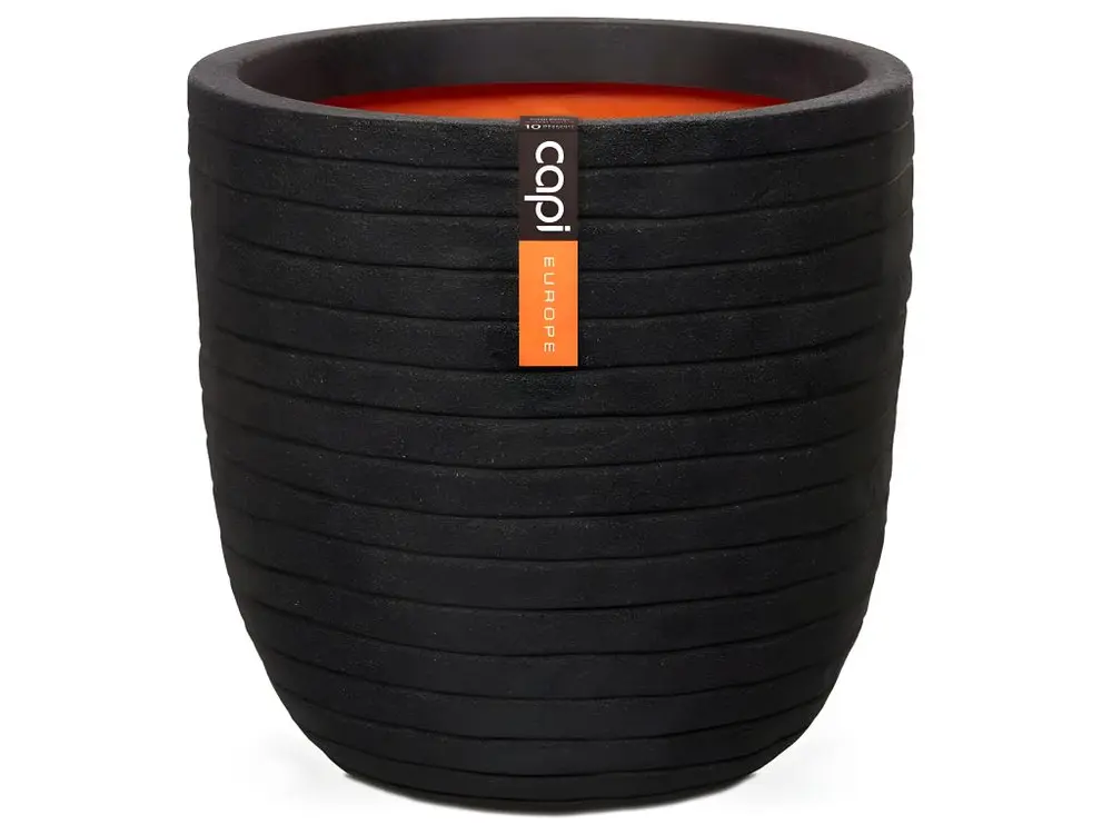 Bac Row Top Qualité Int/Ext eggpot 35x34 cm noir - choisissez votre hauteur: H 34 cm - couleur: Noir