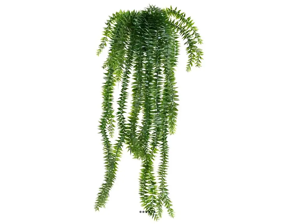 Lycopodium artificiel retombant en pot L 70 cm pour extérieur