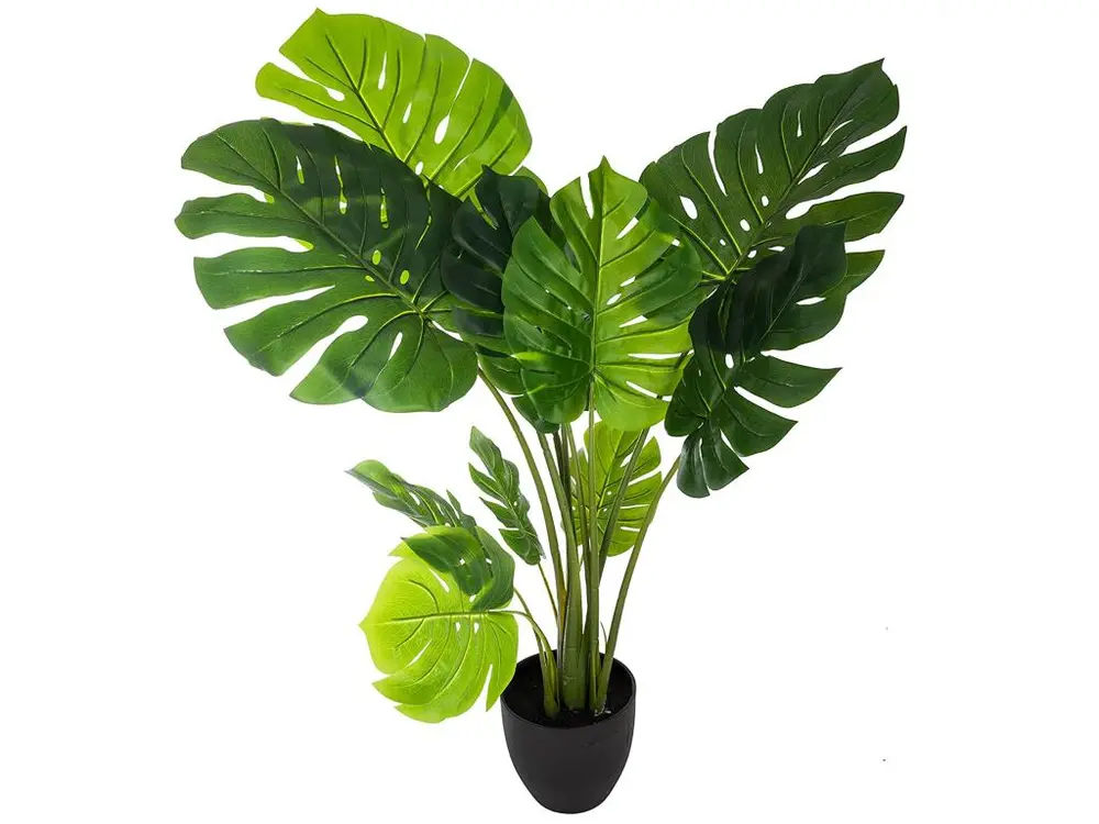 Atmosphera philo monstera artificiel h 110 cm