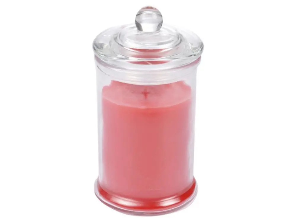 Bougie Parfumée Bocal "Essentiel" 15cm Fraise