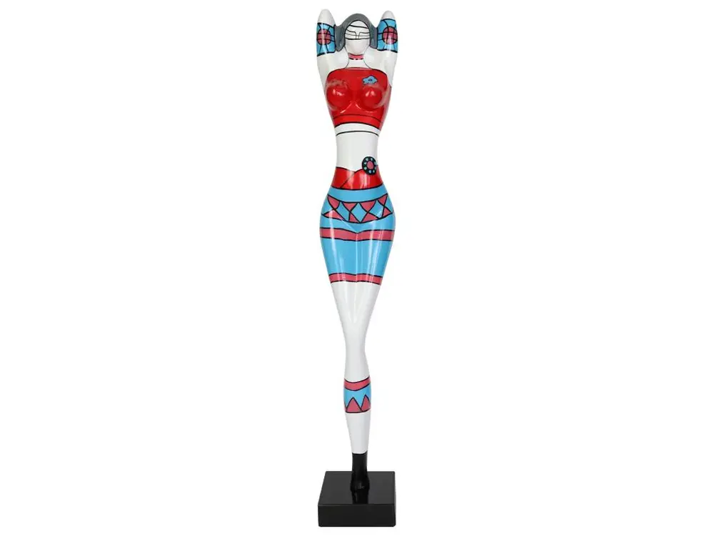 Figurine Féminine Kuatéh Kristen 19x15x101 cm Multicolore