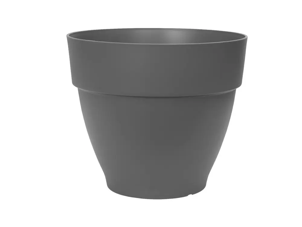 Pot de fleurs rond Vibia Campana - Ø 47 x H.40 cm - Anthracite - Elho