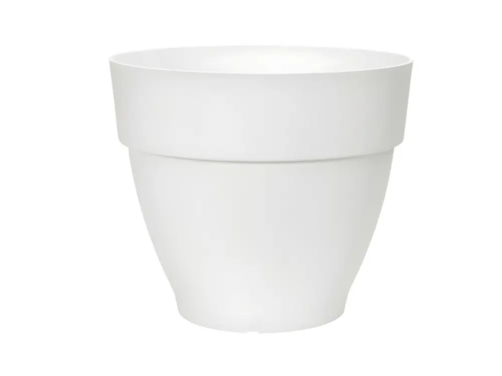 Pot de fleurs rond Vibia Campana - Ø 47 x H.40 cm - Blanc - Elho